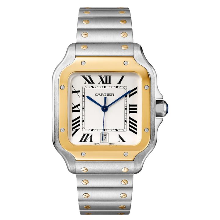 ساعت مچی مردانه کارتیر مدل Cartier Santos 1348Q